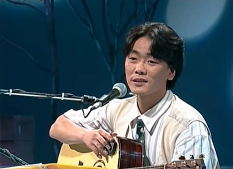 김광석의 생전 모습 / 유튜브 '허충영'