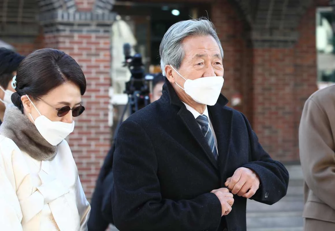 리디아 고 결혼식 참석한 정몽구 이사장