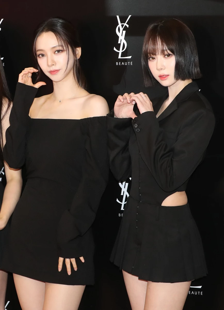 에스파 멤버 카리나와 윈터