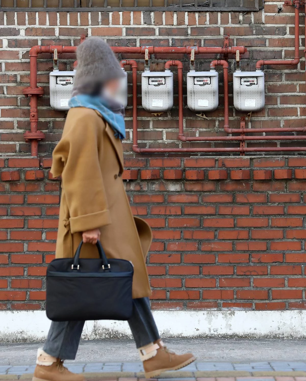 지난 25일 서울 시내 한 주택가에 설치된 가스 계량기.  / 뉴스1