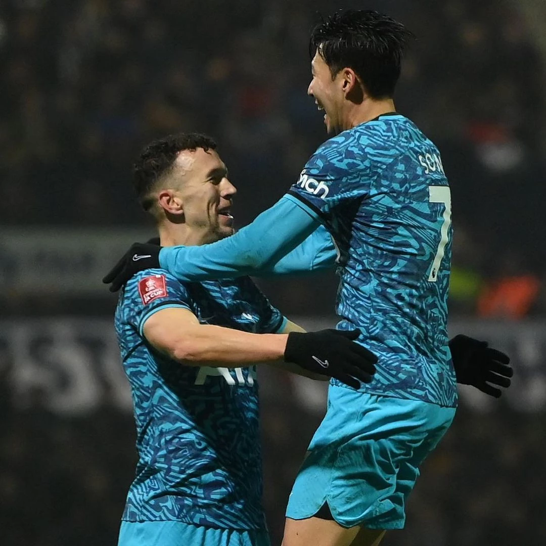 2022-2023시즌 잉글랜드 FA컵 32강 승리 후 페리시치가 올린 사진 / 이하 이반 페리시치 인스타그램