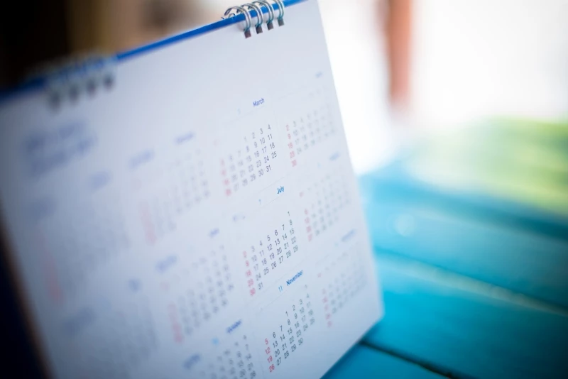 달력. 기사 이해를 돕기 위한 이미지 / Schira-Shutterstock.com