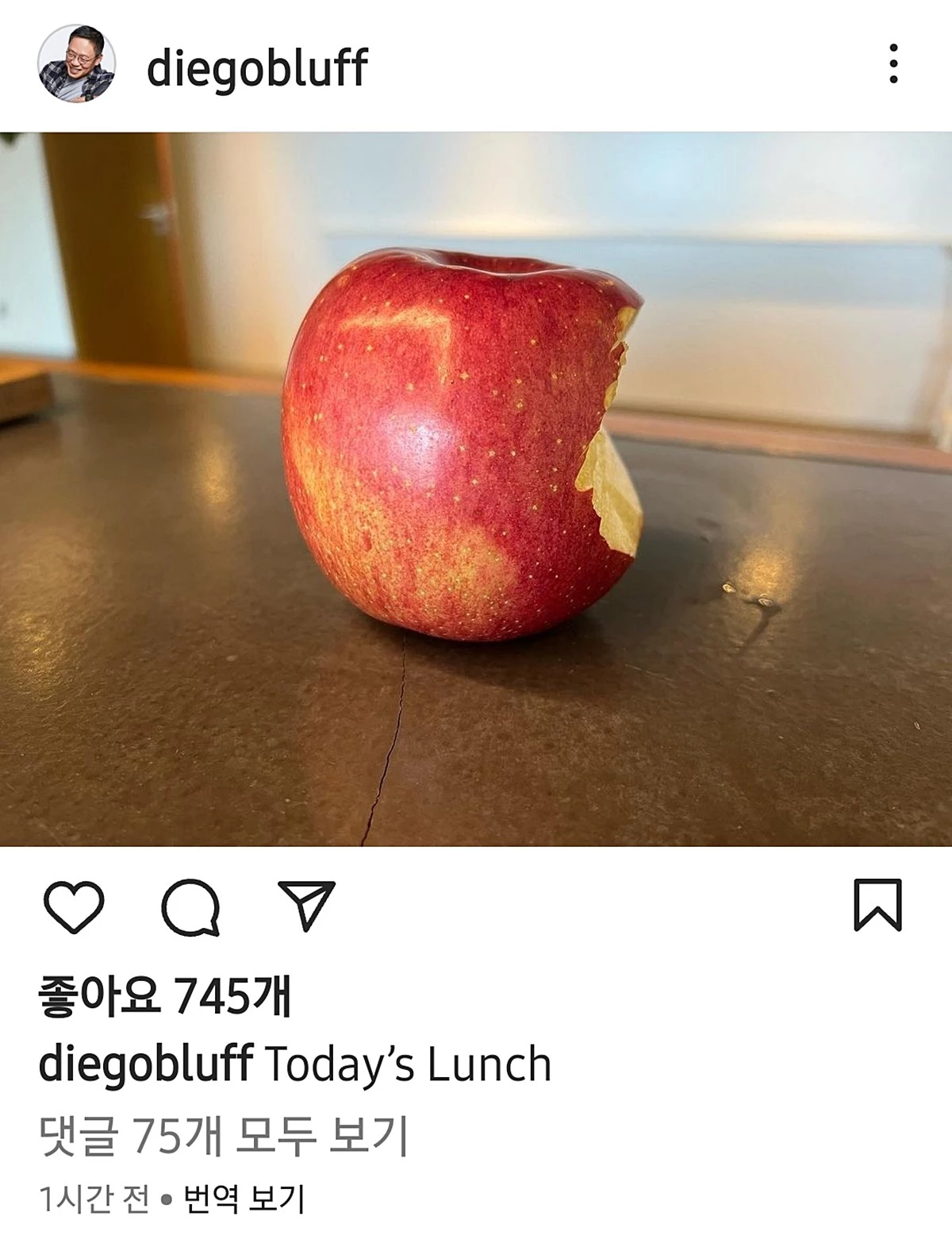 정태영 현대카드 부회장이 3일 인스타그램에 올린 사진