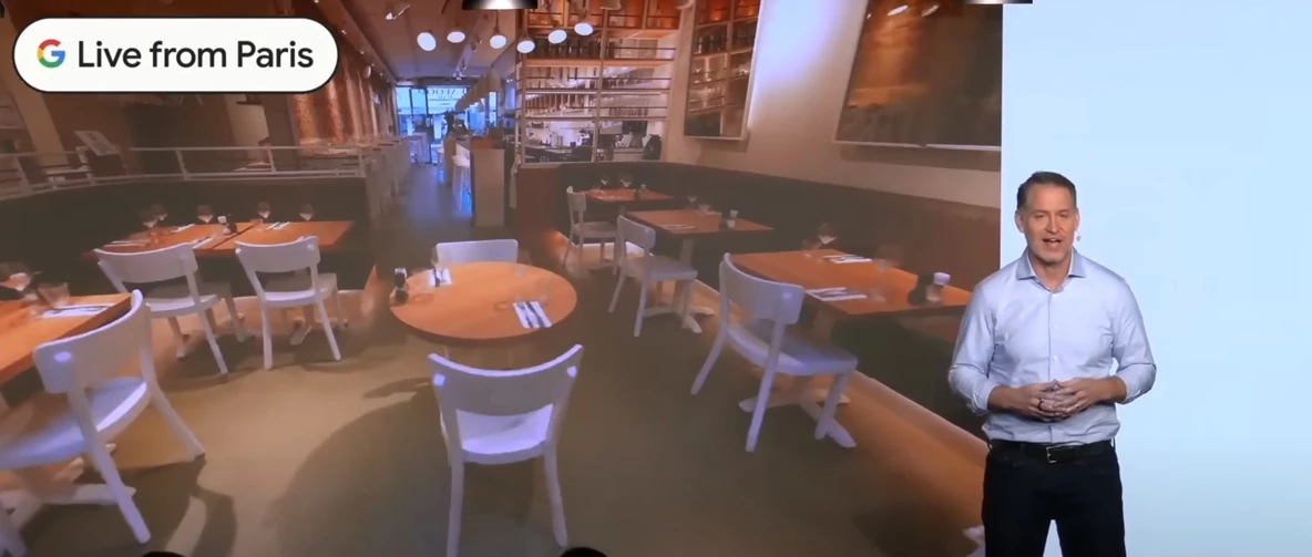 바드 시연 동영상의 한 장면.