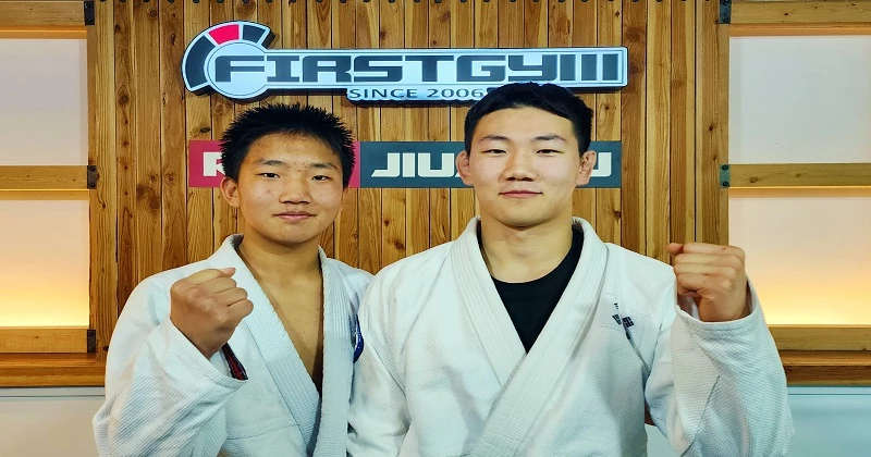 왼쪽부터 전희원(완주중2), 양병준(완주고3) 선수