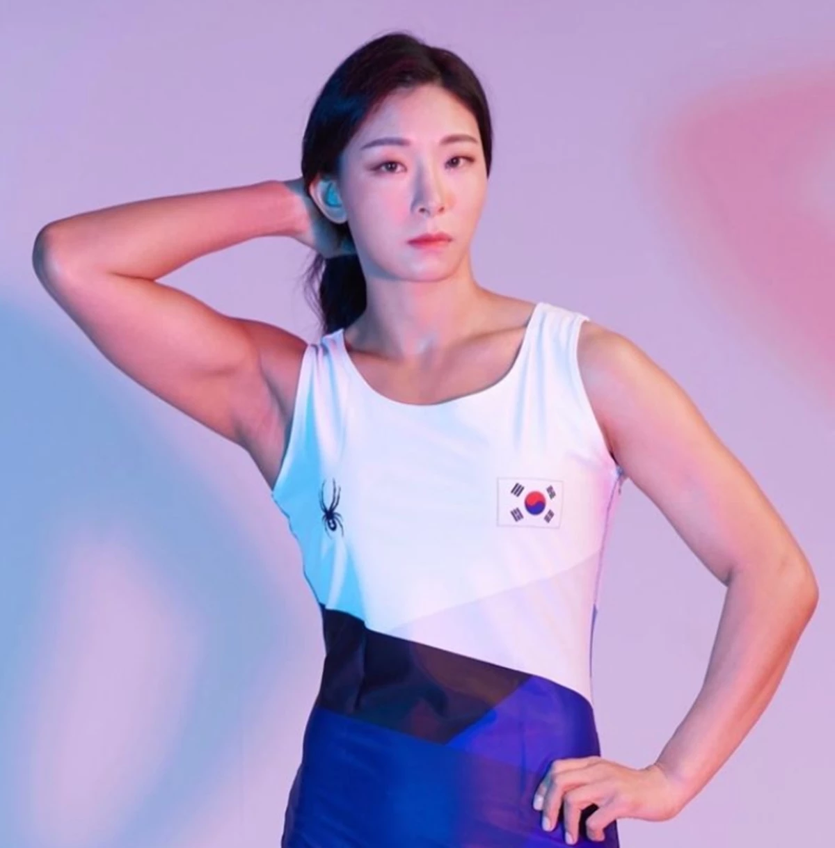 2018년 자카르타-팔렘방 아시안게임 레슬링 국가대표로 출전한 장은실