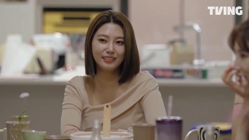 지난해 공개된 티빙 오리지널 예능 '환승연애2'에 나온 여성 출연자 박나언 / 티빙