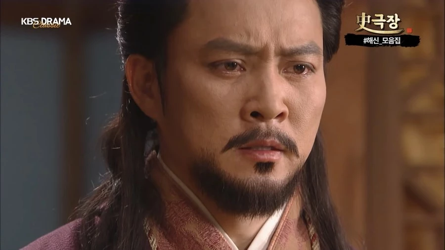 KBS2 '해신'에서 장보고를 연기한 최수종
