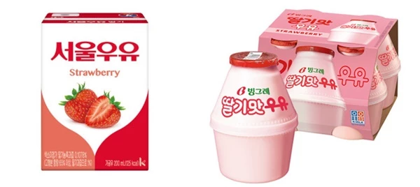 서울우유, 빙그레우유 / 서울우유, 빙그레
