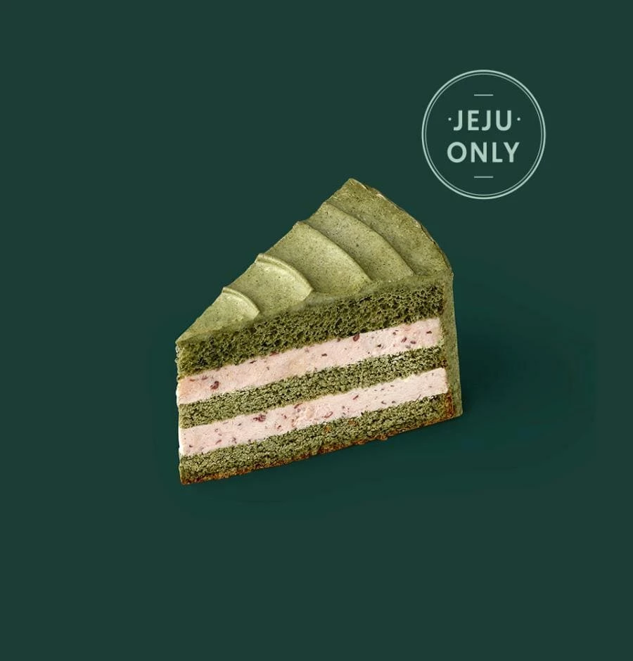 멘지락 쑥팥 생크림 케이크