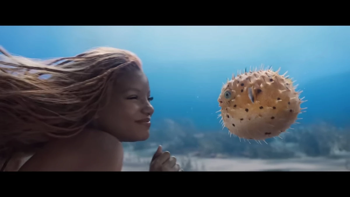 디즈니 실사 영화 '인어공주' 예고편 캡처