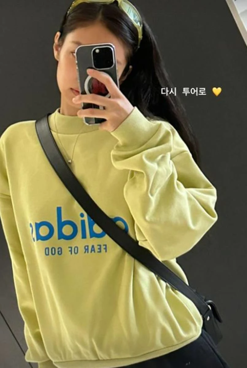안면 부상 입은 제니 / 이하 제니 인스타그램