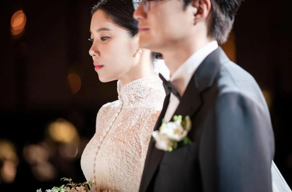 이장원-배다해 부부 결혼식 사진.