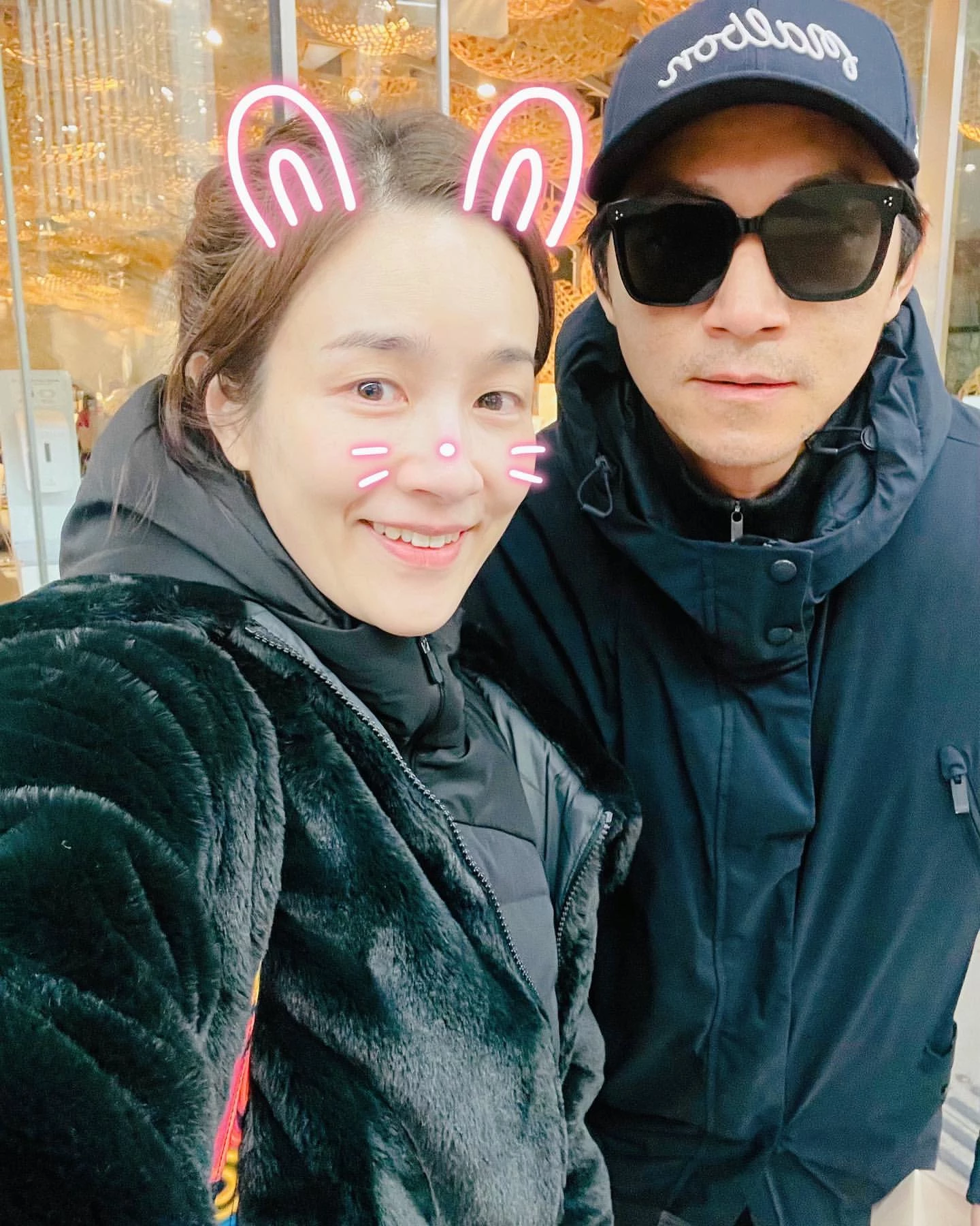 이하 김남일-김보민 부부 셀카 / 이하 김보민 인스타그램