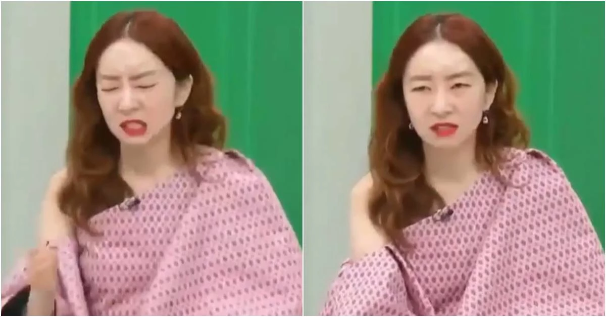 정윤정이 욕설 뱉은 실시간 방송 녹화본 캡처 / 현대H몰, 유튜브 '실시간 핫이슈'