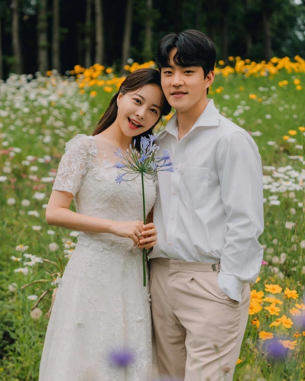 이혼 전 아옳이, 서주원(왼쪽부터)