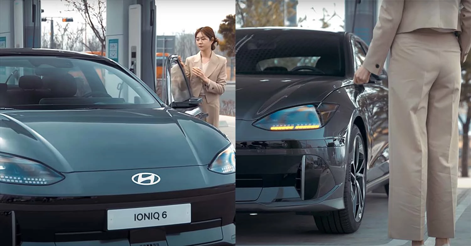 현대자동차그룹이 전기차 자동 충전 로봇(ACR: Automatic Charging Robot)의 충전 시연 영상을 21일 공개했다. 현대차그룹 공식 유튜브에 올라온 영상을 캡처한 사진이다.