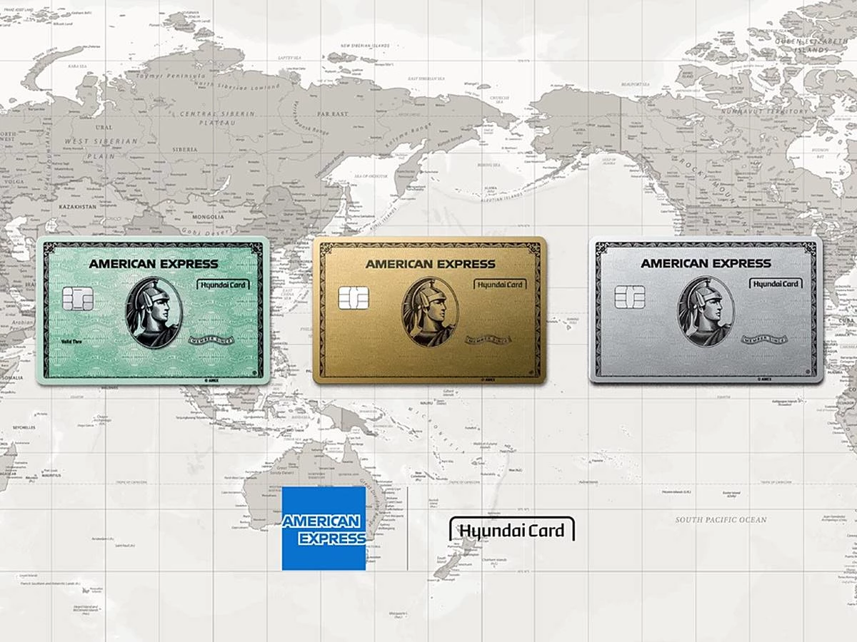 현대카드는 오는 5월부터 아메리칸 익스프레스의 프리미엄 상품 카드 3종을 단독 발급한다. / 현대카드