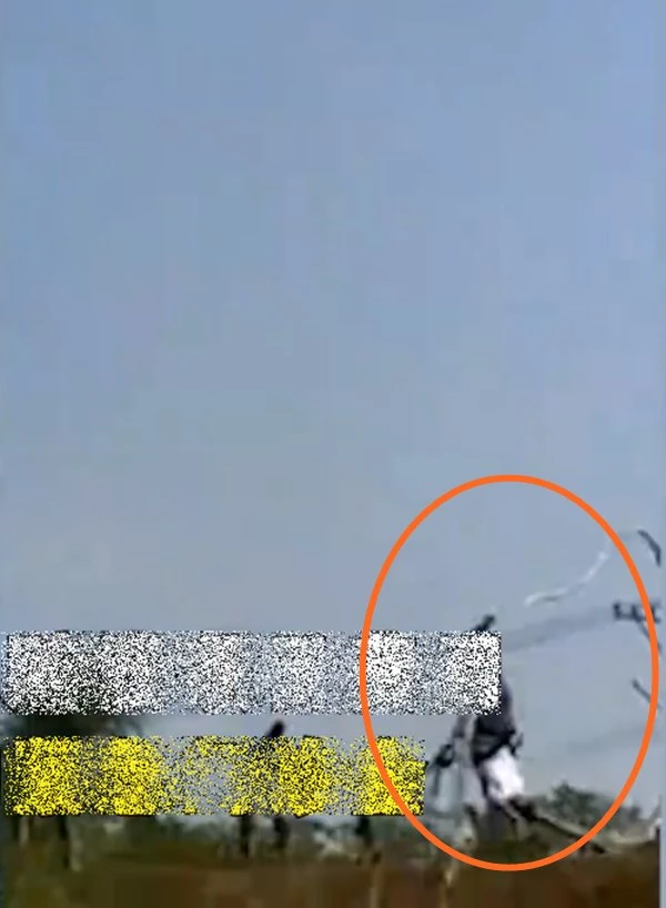 번지점프 줄이 끊어져 추락하는 남성 / 이하 快看视频video