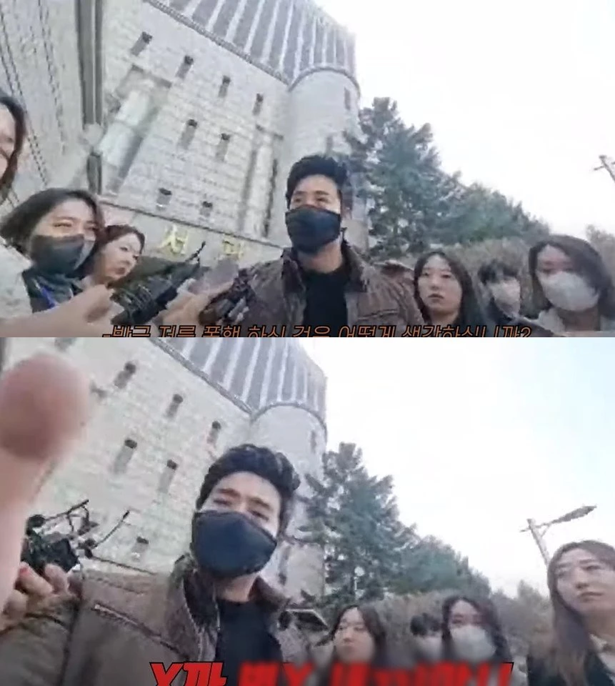 지난 20일 이근에게 폭행 당한 영상을 공개한 유튜버 '구제역'