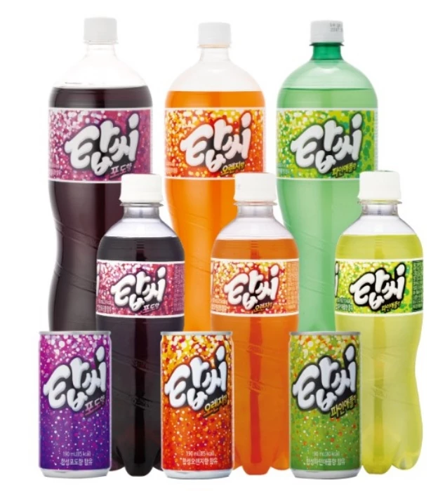 탄산음료 '탑씨'도 일화 제품이다.
