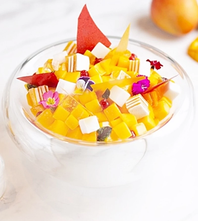 '제주 애플망고 가든 빙수'