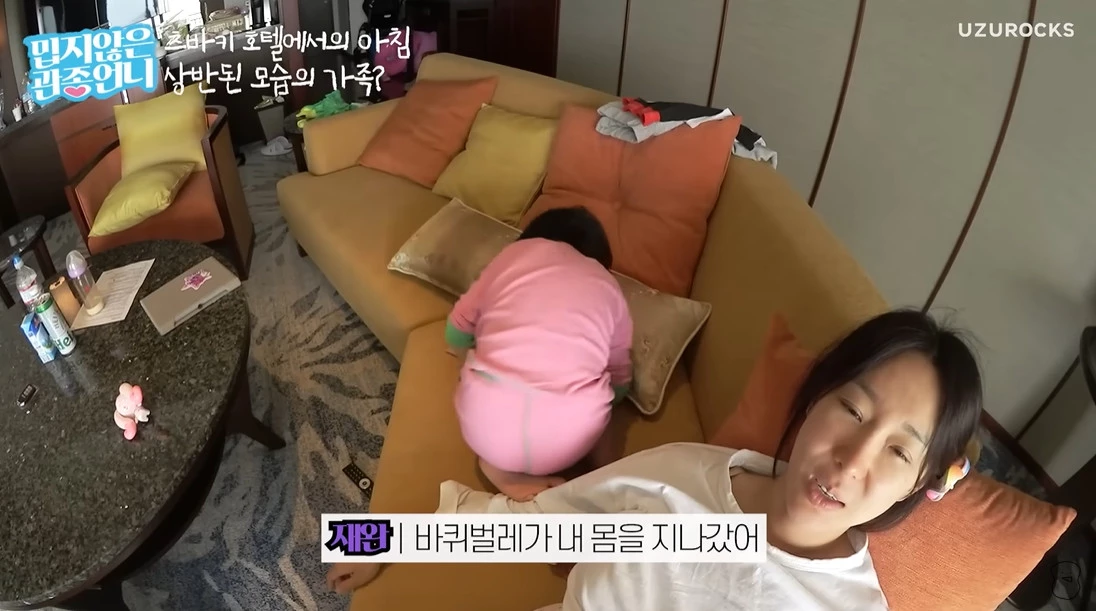 바퀴벌레가 몸을 지나갔다고 말하는 문재완