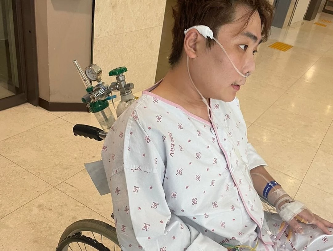 지난 2월 괴사성 췌장염 진단을 받고 입원한 송필근