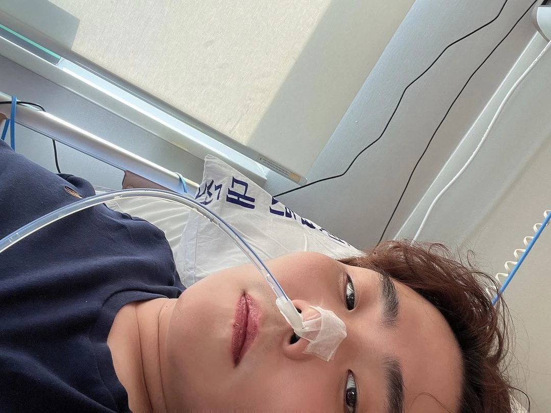 지난 2월 괴사성 췌장염 진단을 받고 입원한 송필근