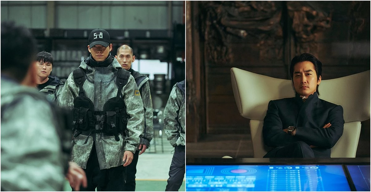 '택배기사' 김우빈, 송승헌 스틸컷