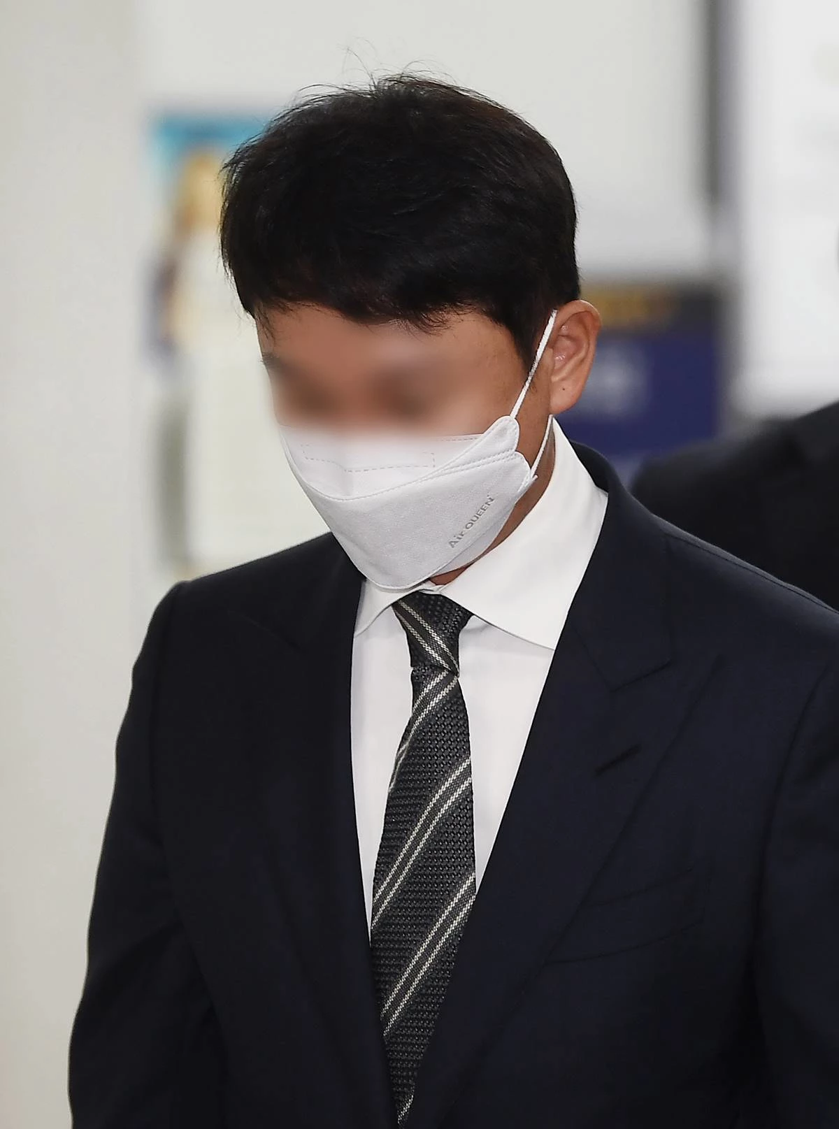 성매매 알선 혐의 등 2차 공판에 참석한 유인석 / 뉴스1