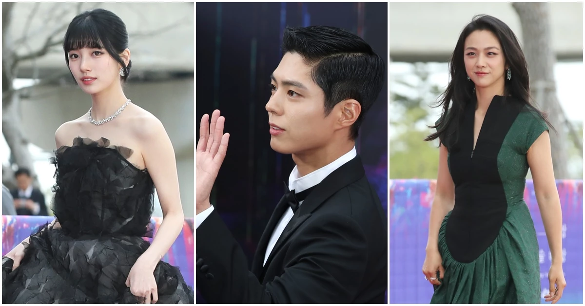 왼쪽부터 배우 수지, 박보검, 탕웨이 / 뉴스1