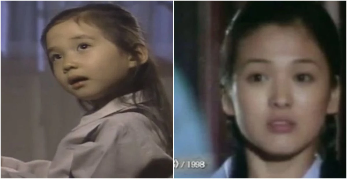 1998년 SBS 드라마 '백야 3.98'에 출연했던 박은빈, 송혜교