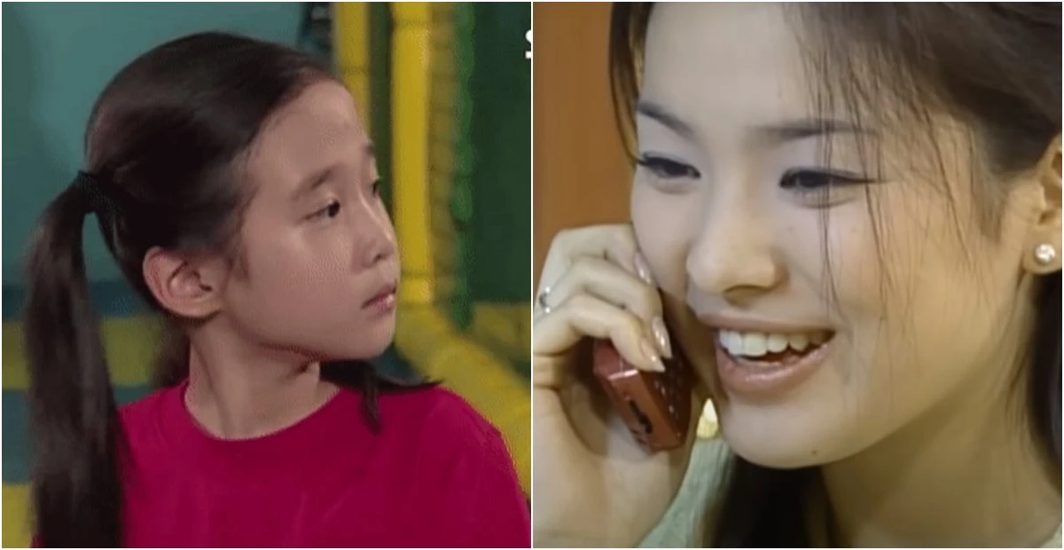 2000년 SBS 시트콤 '순풍산부인과'에 출연한 박은빈, 송혜교