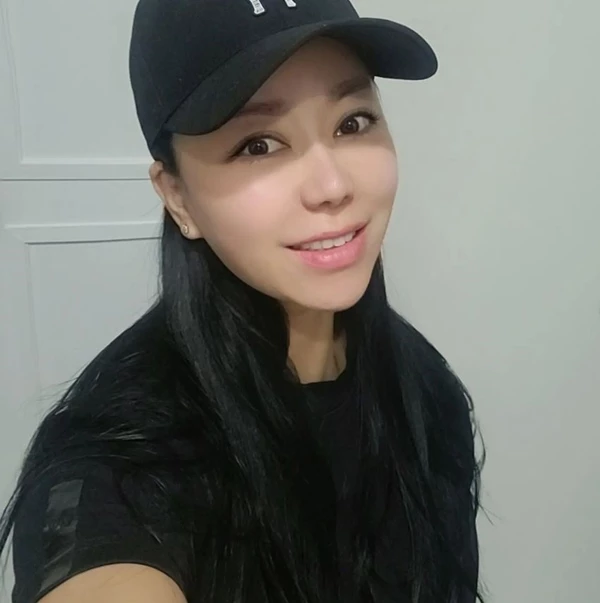 정숙이 SNS에 올린 셀카