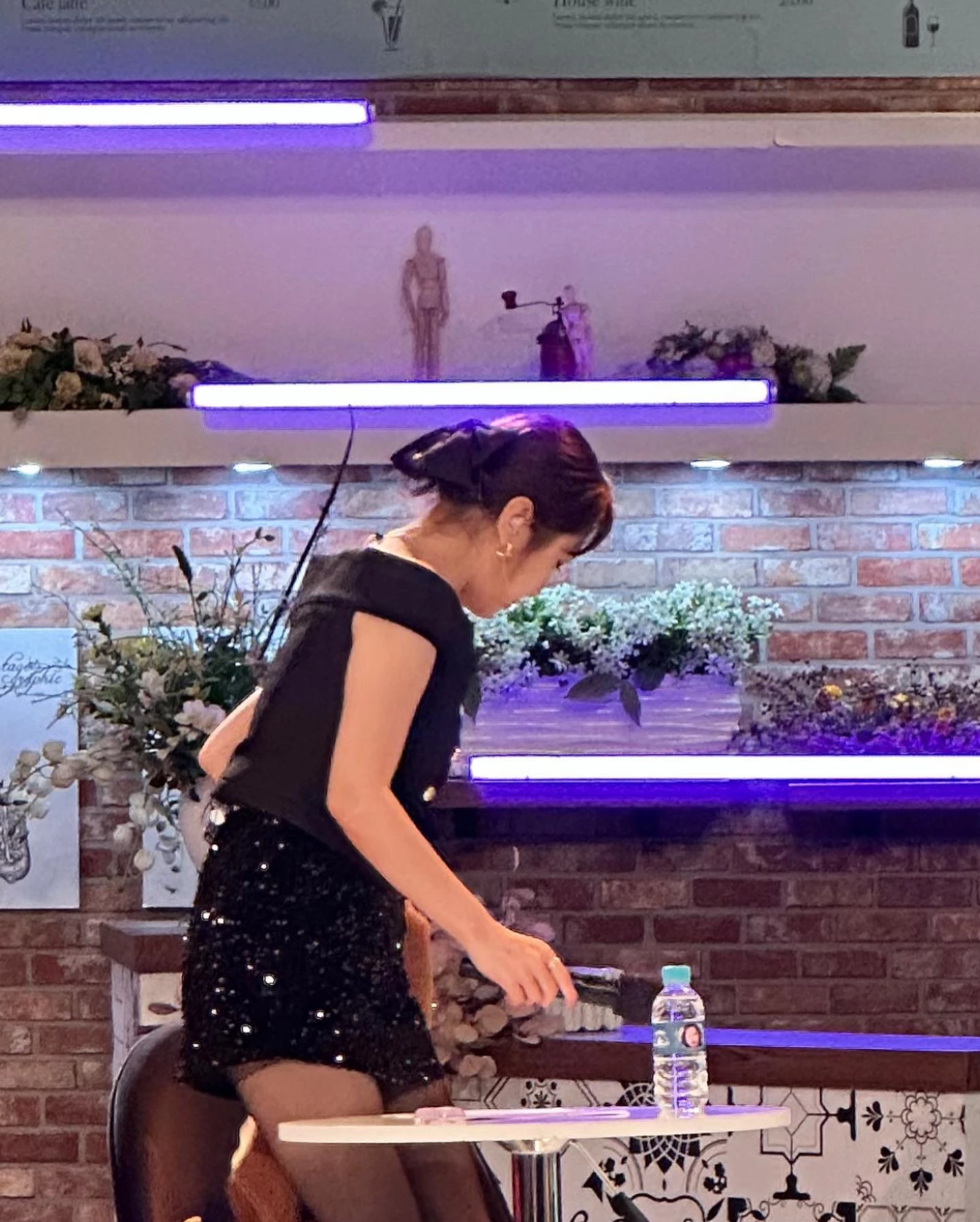 지난 11일 해수가 올린 방송 녹화사진