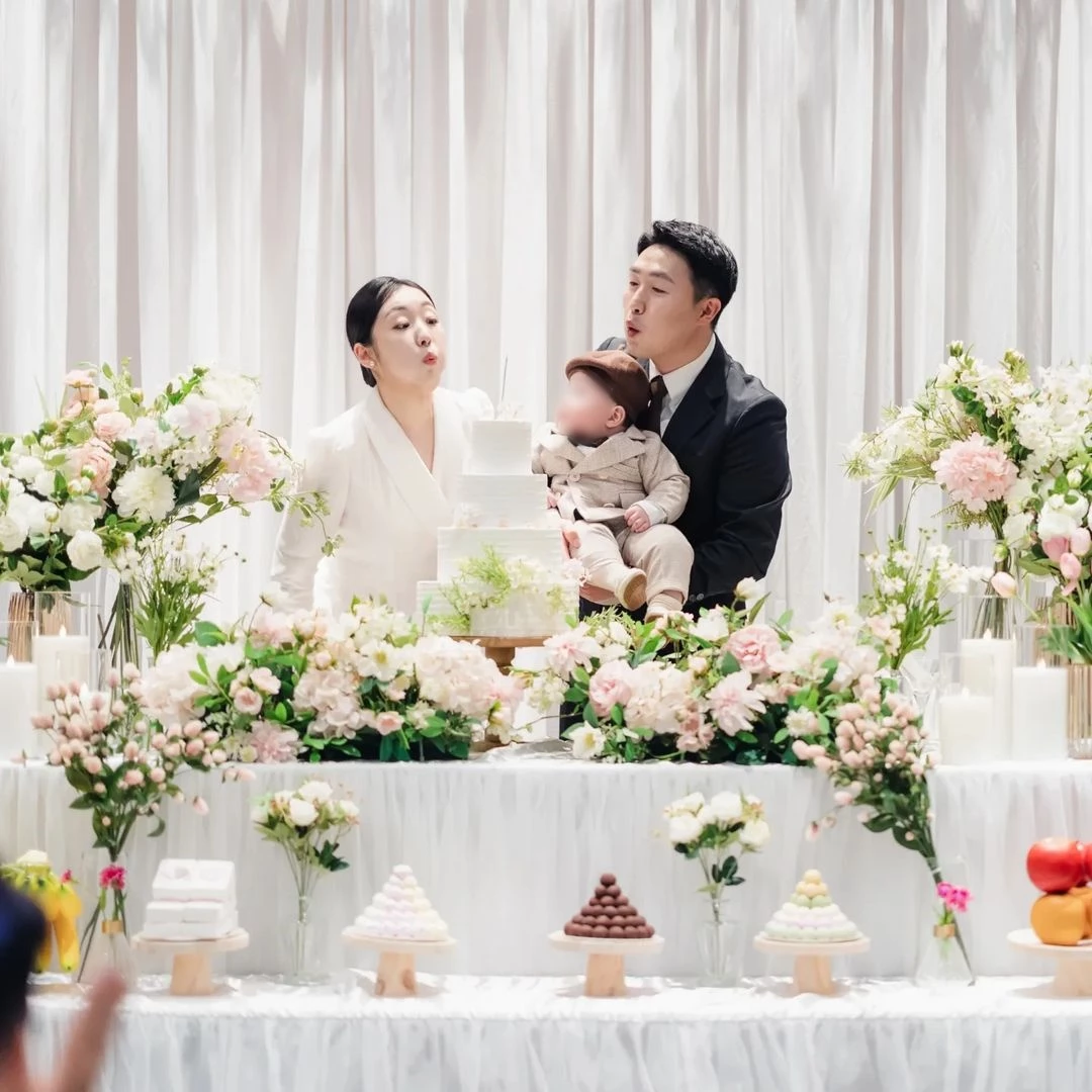 박보미 아들의 돌잔치 모습 / 이하 박보미 인스타그램