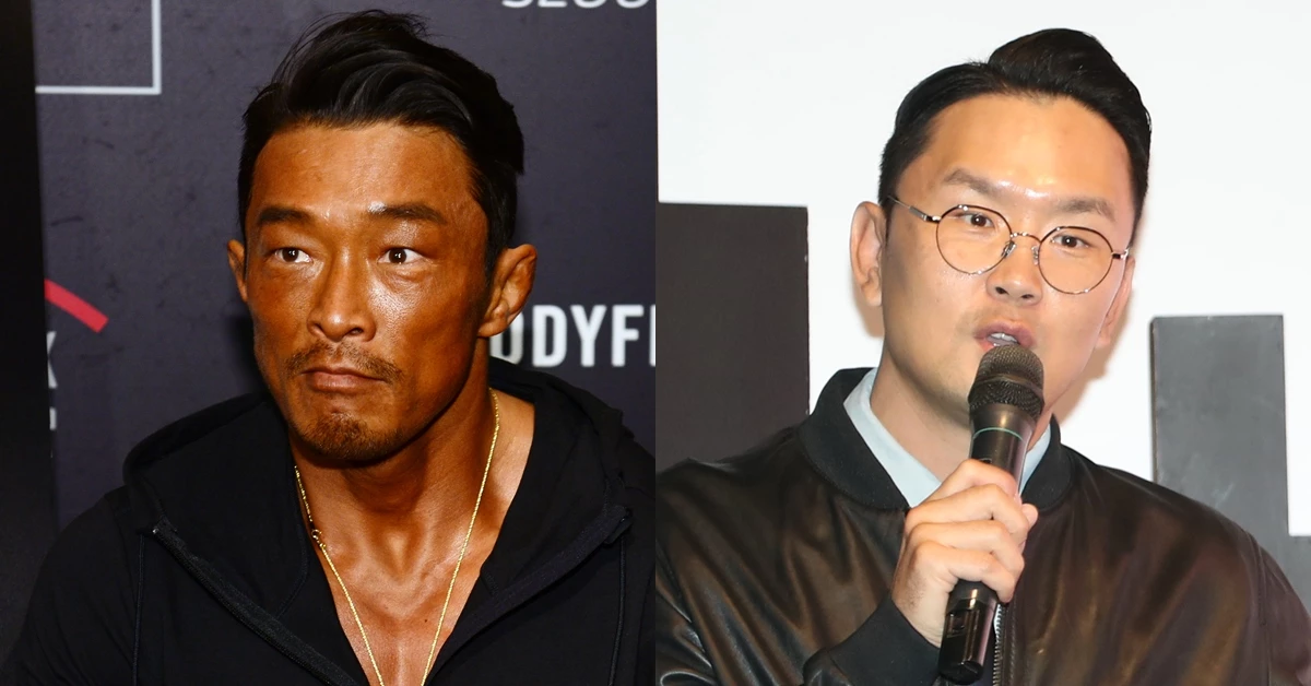 격투기 선수 추성훈, 개그맨 윤형빈 / 뉴스1