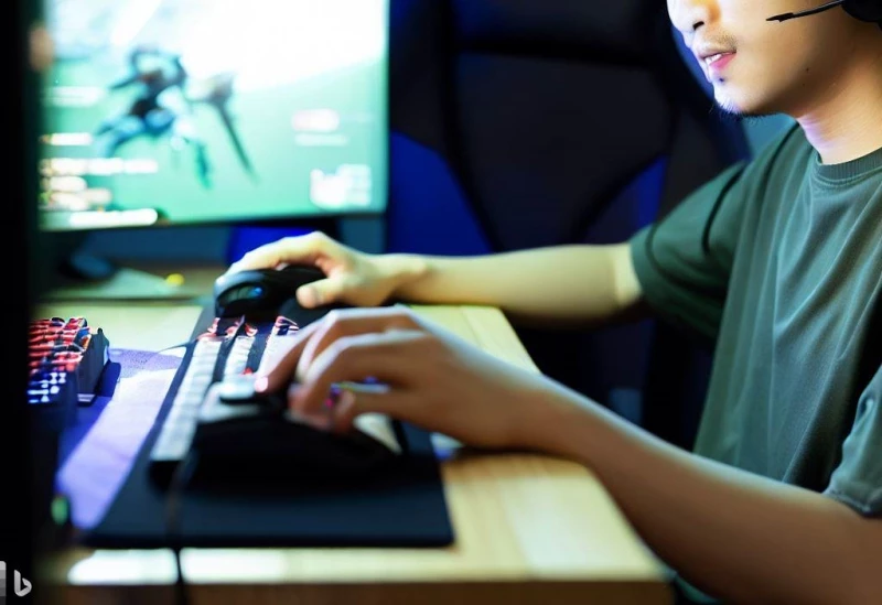 부적절한 내용의 댓글을 온라인에 남기는 가상의 인물을 AI 이미지 생성 프로그램 '빙 이미지 크리에이터'로 제작했다.