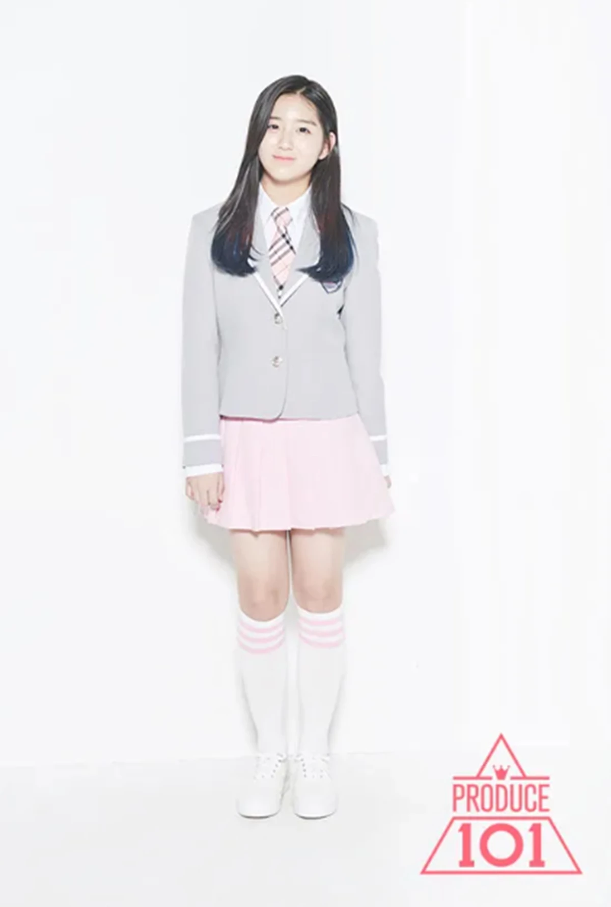 Mnet '프로듀스 101'에 출연했던 김민정 / Mnet 제공