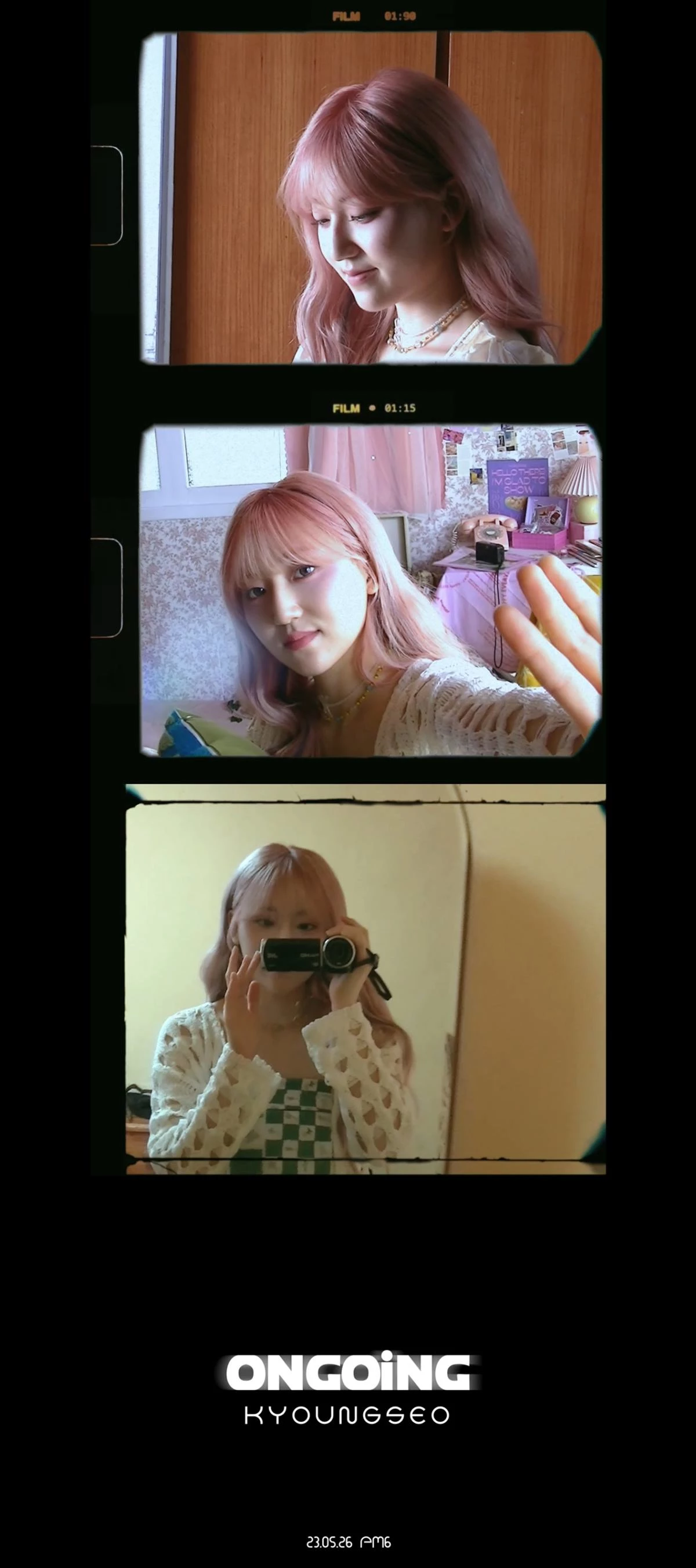 경서 첫 미니앨범 '온고잉' 무드 샘플러 / 경서 인스타그램