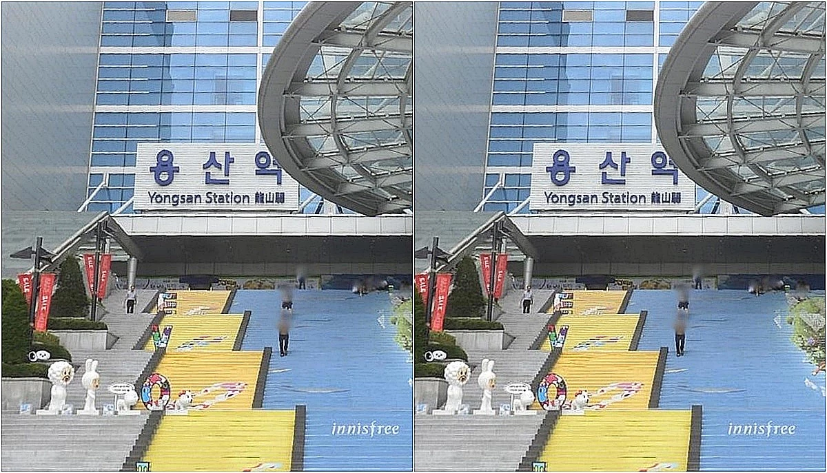 아이파크몰과 연결된 서울 용산역 풍경 / 네이버 로드 뷰
