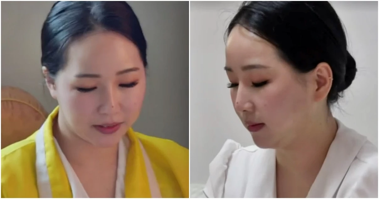 무속인으로서 고객을 맞이한 김수빈 /이하 MBN