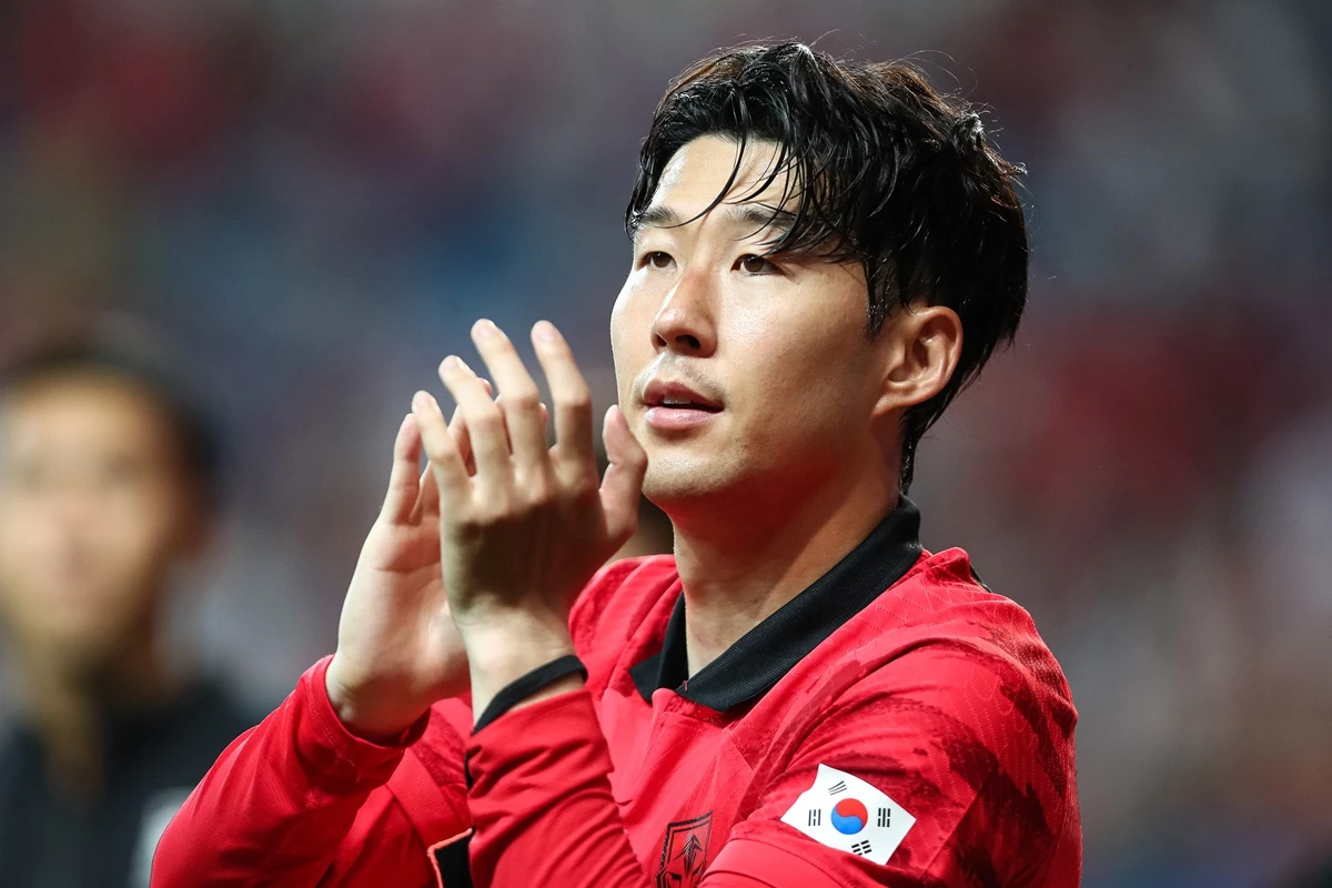 대한민국 축구대표팀 주장 손흥민 / 뉴스1