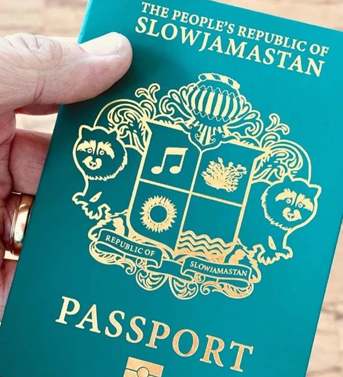 슬로우자마스탄 여권 / 슬로우자마스탄 공식 SNS