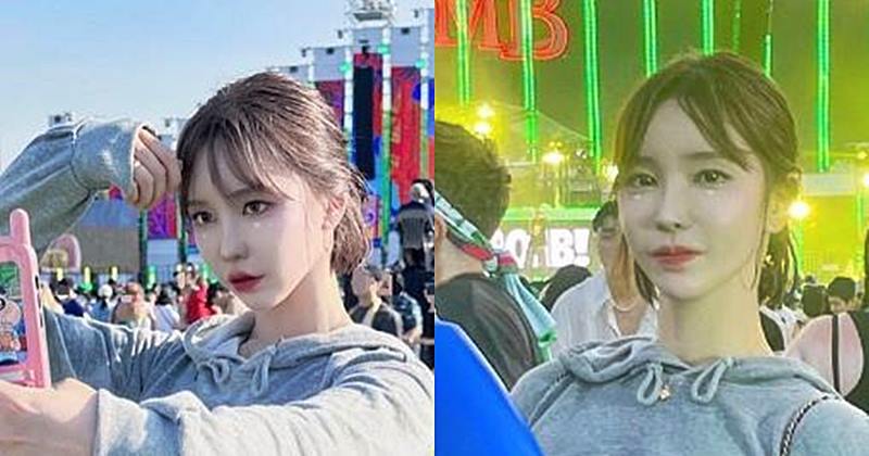 워터밤에서 파격 노출패션 선보인 인기 여캠 겨우디...모두 박수쳤다 | 위키트리