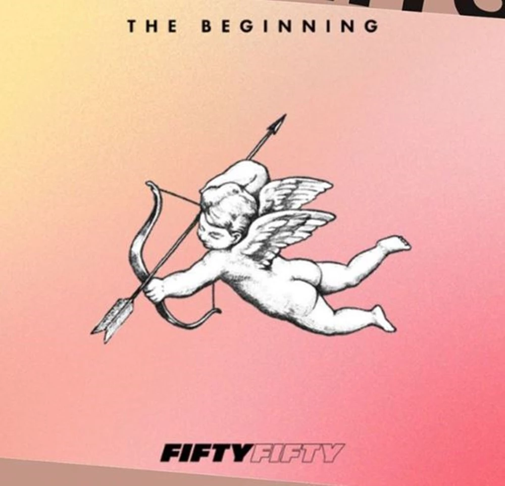 Here is a photo related to FIFTY FIFTY's song 'Cupid' / Official Instagram of FIFTY FIFYT
