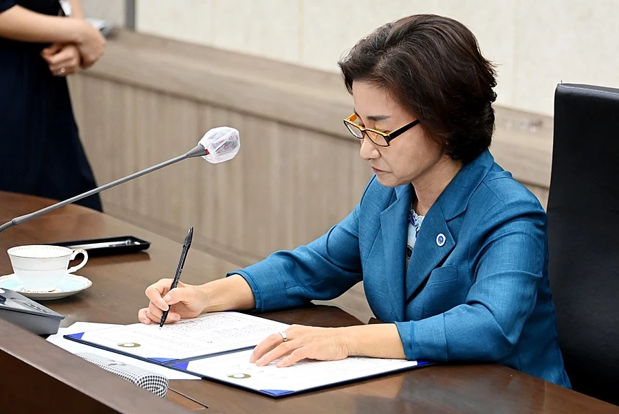 이행숙 시 문화복지정무부시장