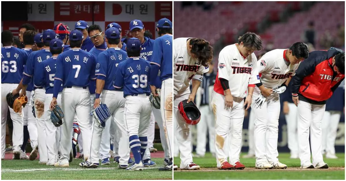삼성 라이온즈(왼쪽), 기아 타이거즈(오른쪽) 자료사진. / 이하 뉴스1