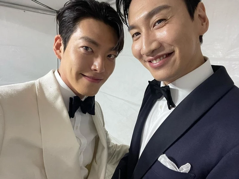 김우빈과 이광수 / 김우빈 인스타그램